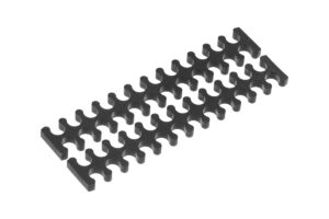 Alphacool Eiskamm X24 - 3mm Black - 2 pcs (24757) – 1013642