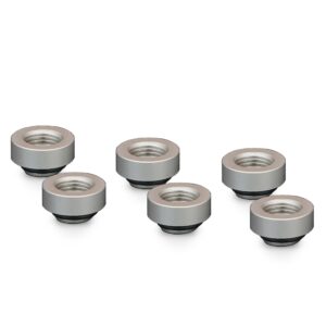 Thermal Grizzly DeltaMate 7mm Male to Female Extender Fitting - MF7 - Matt Nickel - 6 Pack (TG-DM-FIT-6205) – TG-DM-FIT-6205