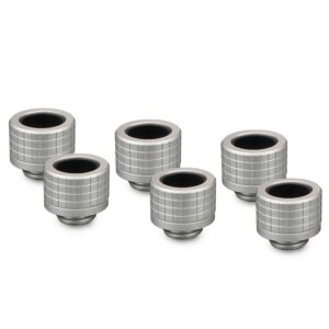 Thermal Grizzly DeltaMate 14mm HardTube Compression Fitting - HT14 - Matt Nickel - 6 Pack (TG-DM-FIT-6214) – TG-DM-FIT-6214