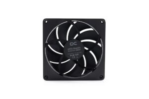 Alphacool Apex Stealth Metal Fan 2500rpm Matte Black - 140x140x25mm (13760) – 1024082