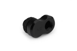 Alphacool Apex Grip 16mm 360° G1/4 Male to Female Rotary Offset Fitting - Black (14813) – 1026651