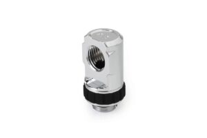 Alphacool Apex Grip 90° G1/4 Rotary Adapter Fitting - Chrome (14888) – 1027210