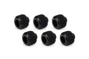 Alphacool Apex Grip 13mm G1/4 HardTube Fitting - Black - 6 Pack (14926) – 1027230