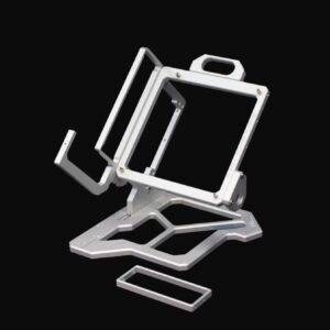 Monster Studio A45 Open Frame ITX Case - Silver (A45 ITX-BASE-SLV) – MSO-0002