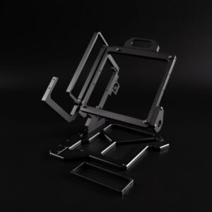 Monster Studio A45 Open Frame ITX Case - Black (A45 ITX-BASE-BLK) – MSO-0001