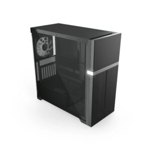 Valkyrie VK02 Lite Mid-Tower ATX Computer Case - Black (VK-CASE02LITE) – VKY-0015