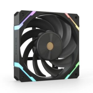 Valkyrie X12 120mm Reverse ARGB Fan - Black (VK-FANX12RB) – VKY-0021